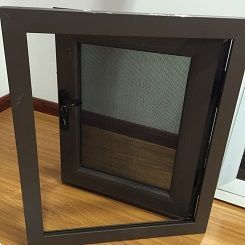 華建鋁業(yè)門窗新款1.8厚304不銹鋼防盜金剛網(wǎng)紗窗 堅(jiān)固守護(hù)，盡顯品質(zhì)